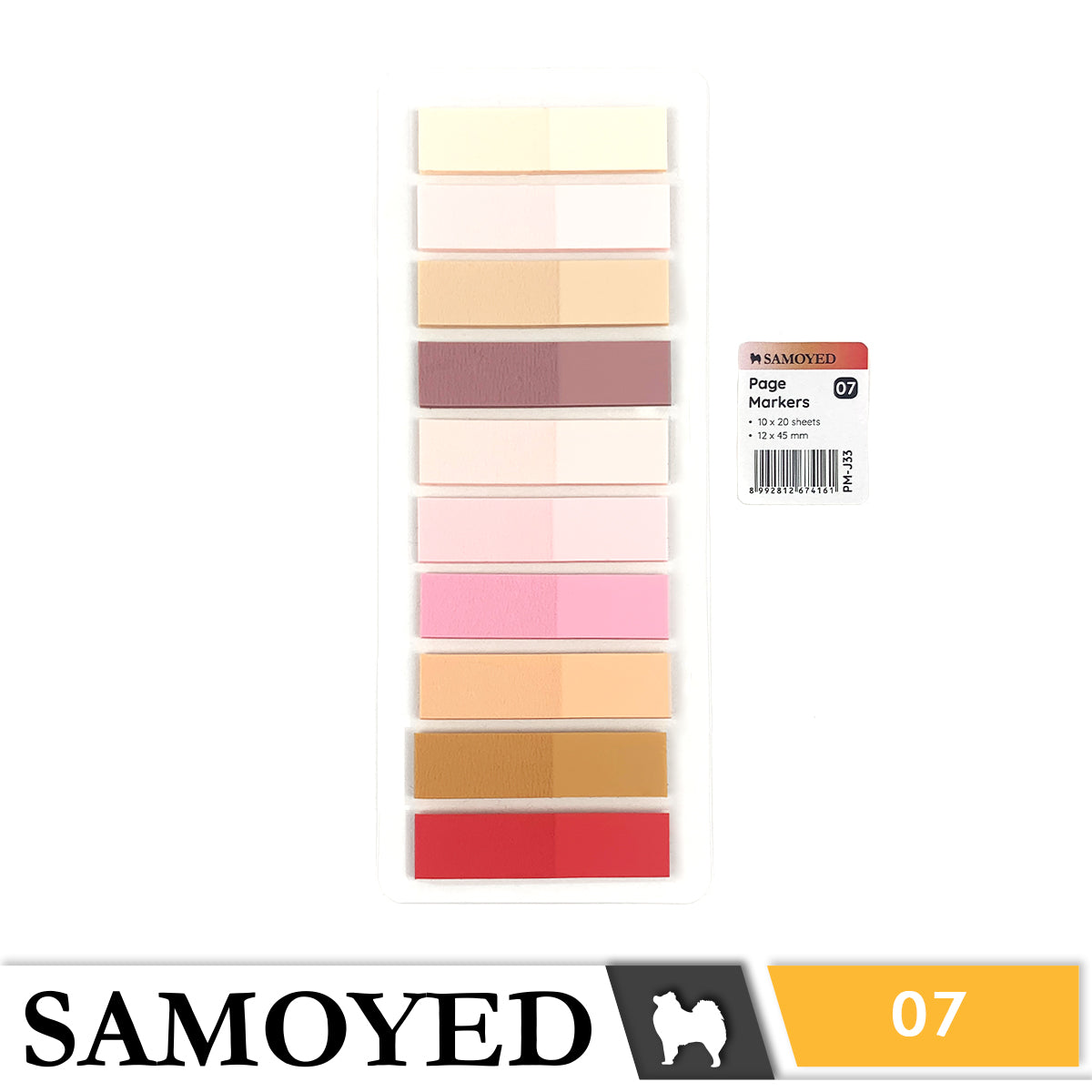 Page Markers Samoyed PM-J33
