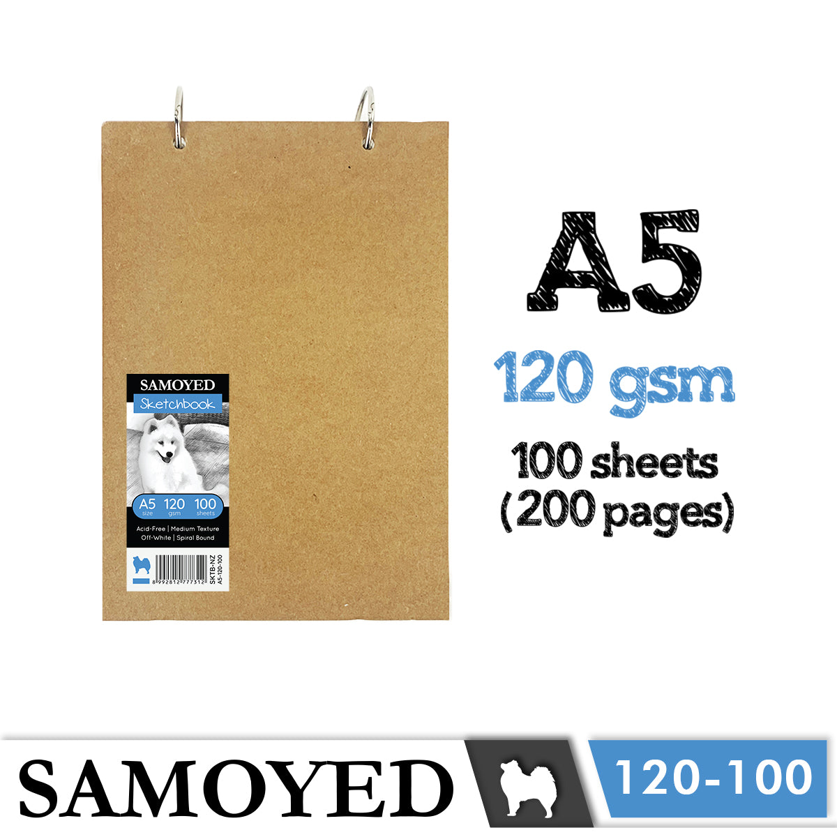 Sketchbook Samoyed SKTB-NZ A5