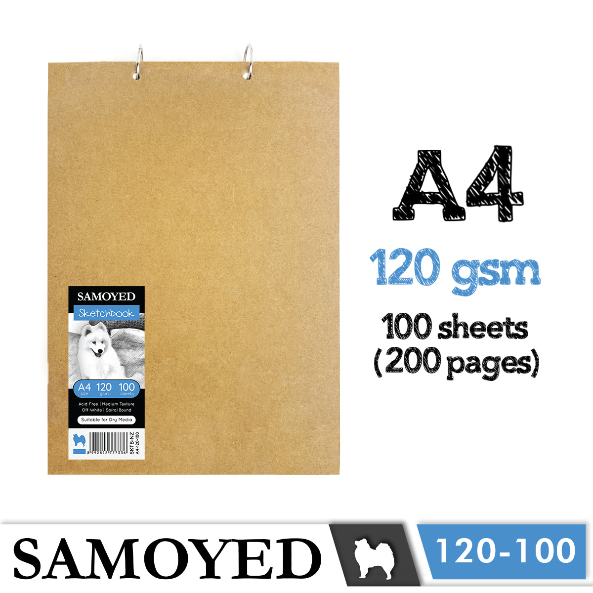 Sketchbook Samoyed SKTB-NZ A4