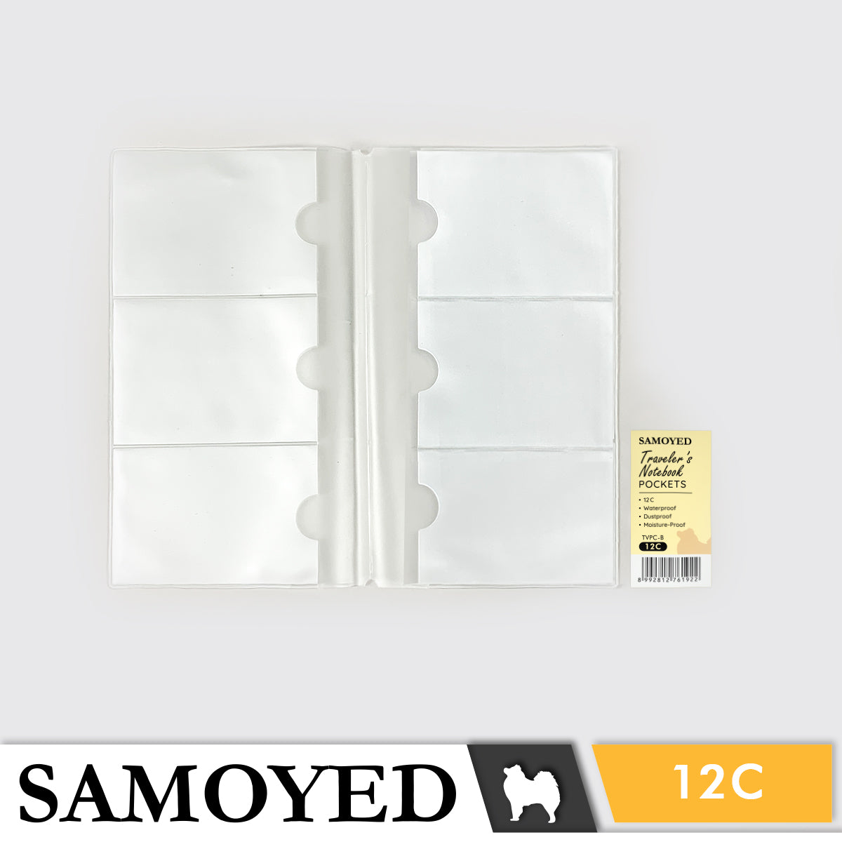 Pockets for Traveler's Notebook Samoyed TVPC-B