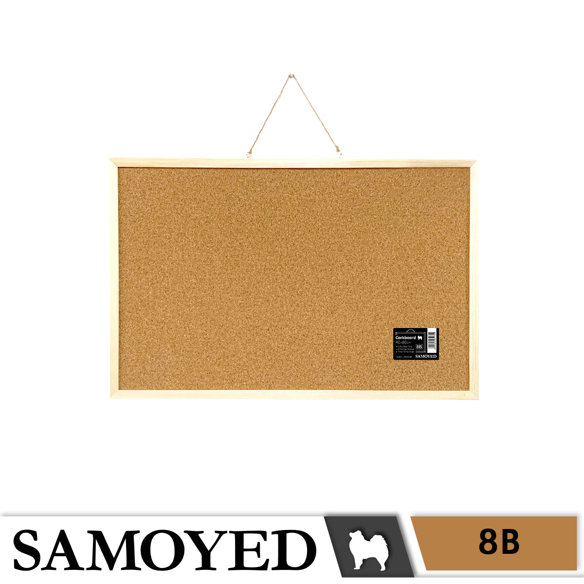 Corkboard Samoyed CKBD-L 40 x 60 cm