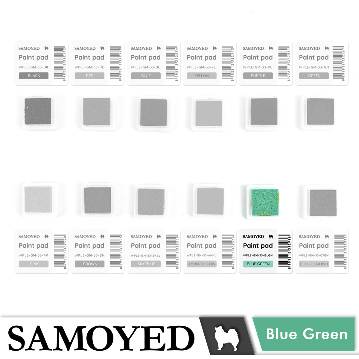 Paint Pad Samoyed WPLE-GM