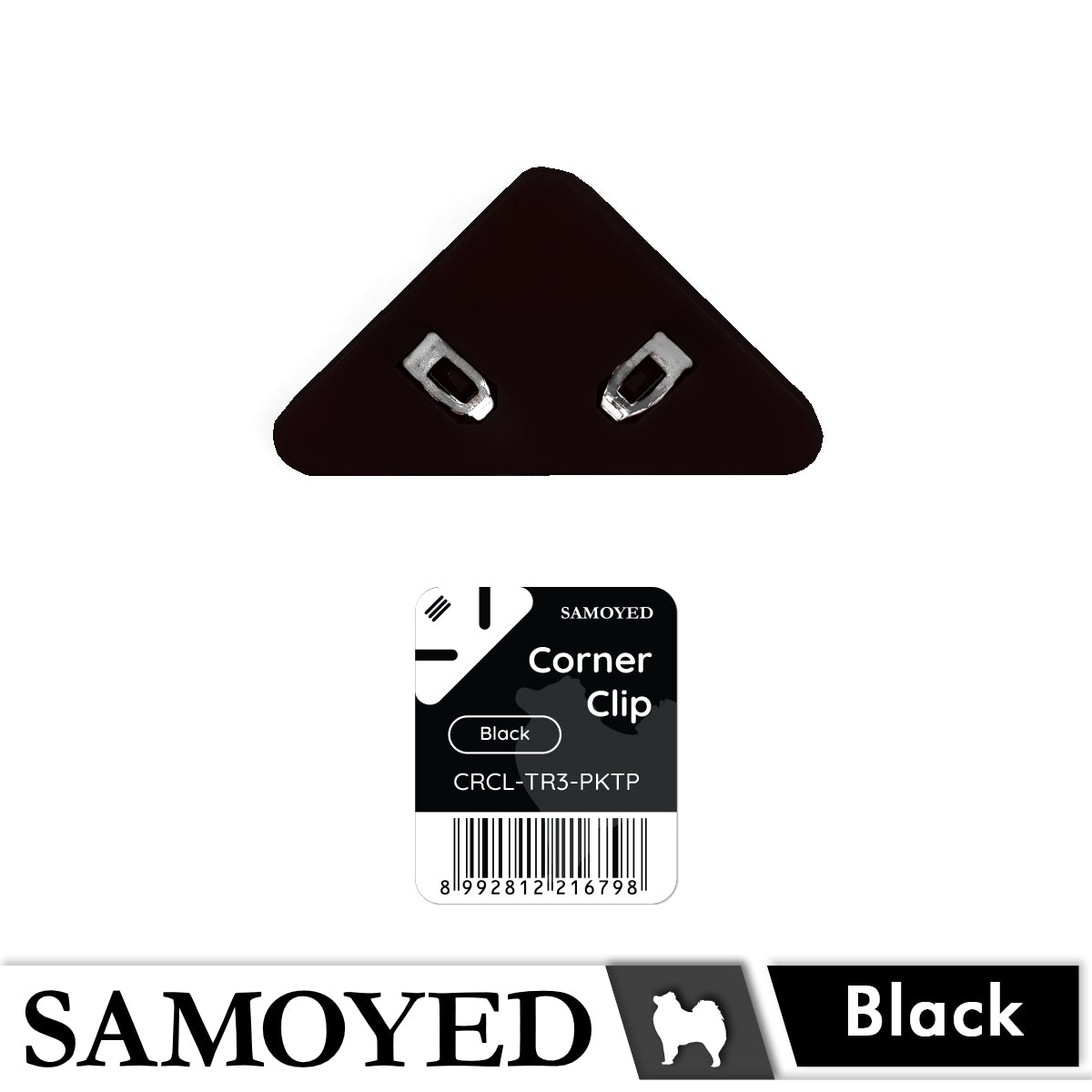 Corner Clip Samoyed CRCL-TR3