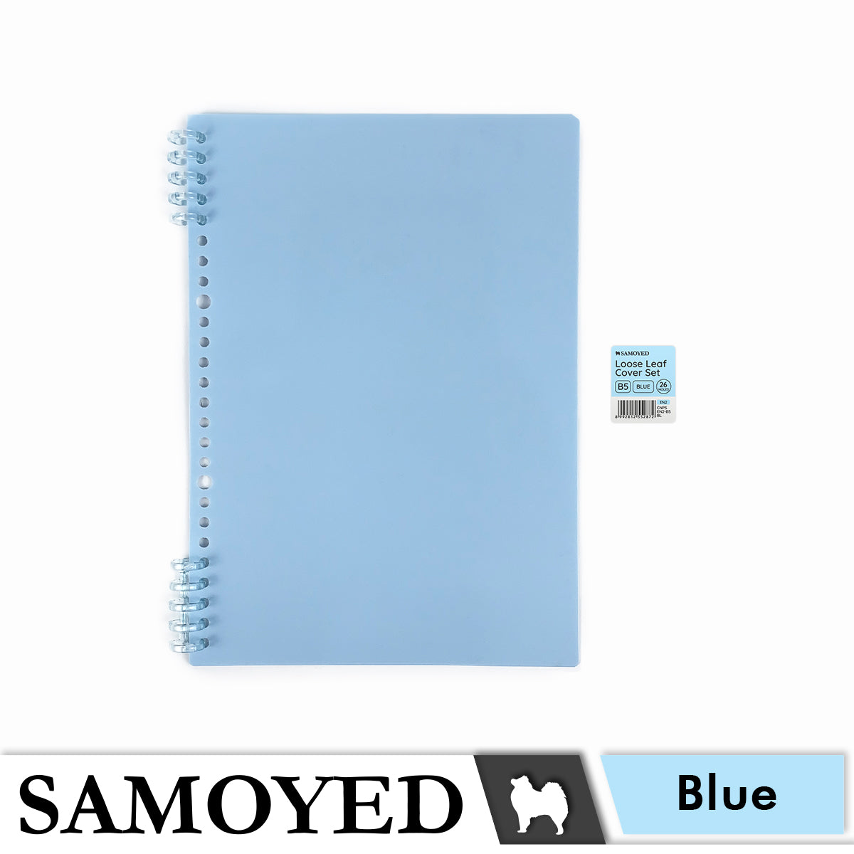Loose Leaf Cover Set B5 Samoyed CNPS-EN2-B5