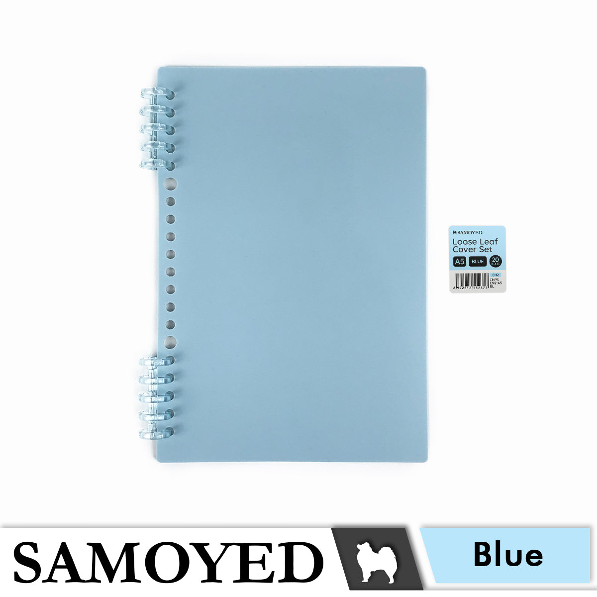 Loose Leaf Cover Set A5 Samoyed CNPS-EN2-A5