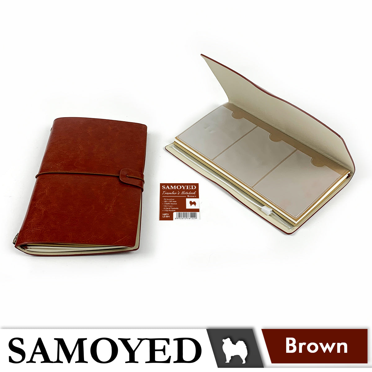 Traveler's Notebook Samoyed NBTV-L3