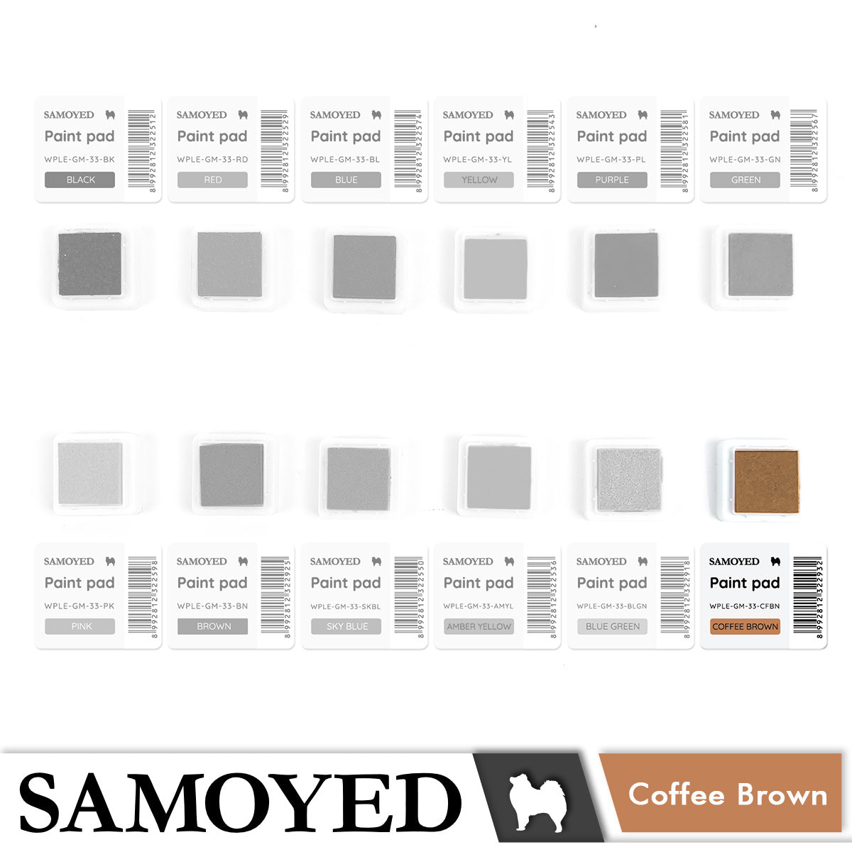 Paint Pad Samoyed WPLE-GM