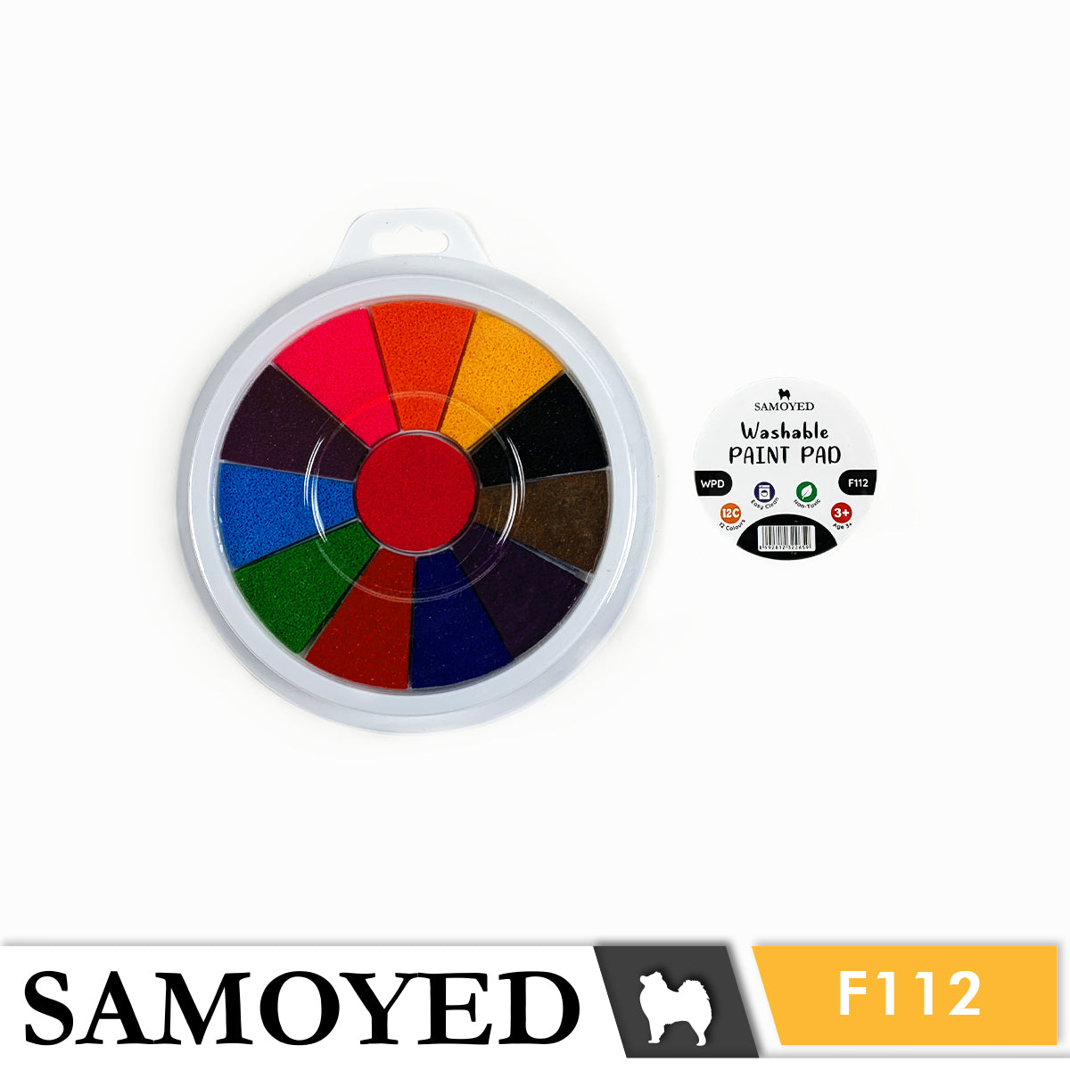 Washable Paint Pad Samoyed WPD