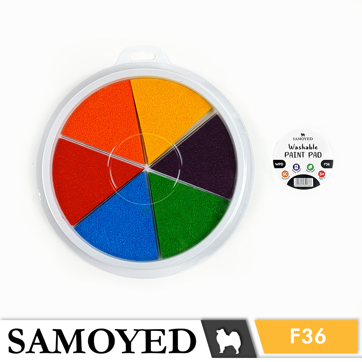 Washable Paint Pad Samoyed WPD