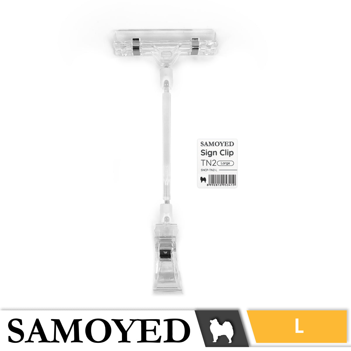 Sign Clip Samoyed SNCL-TN2
