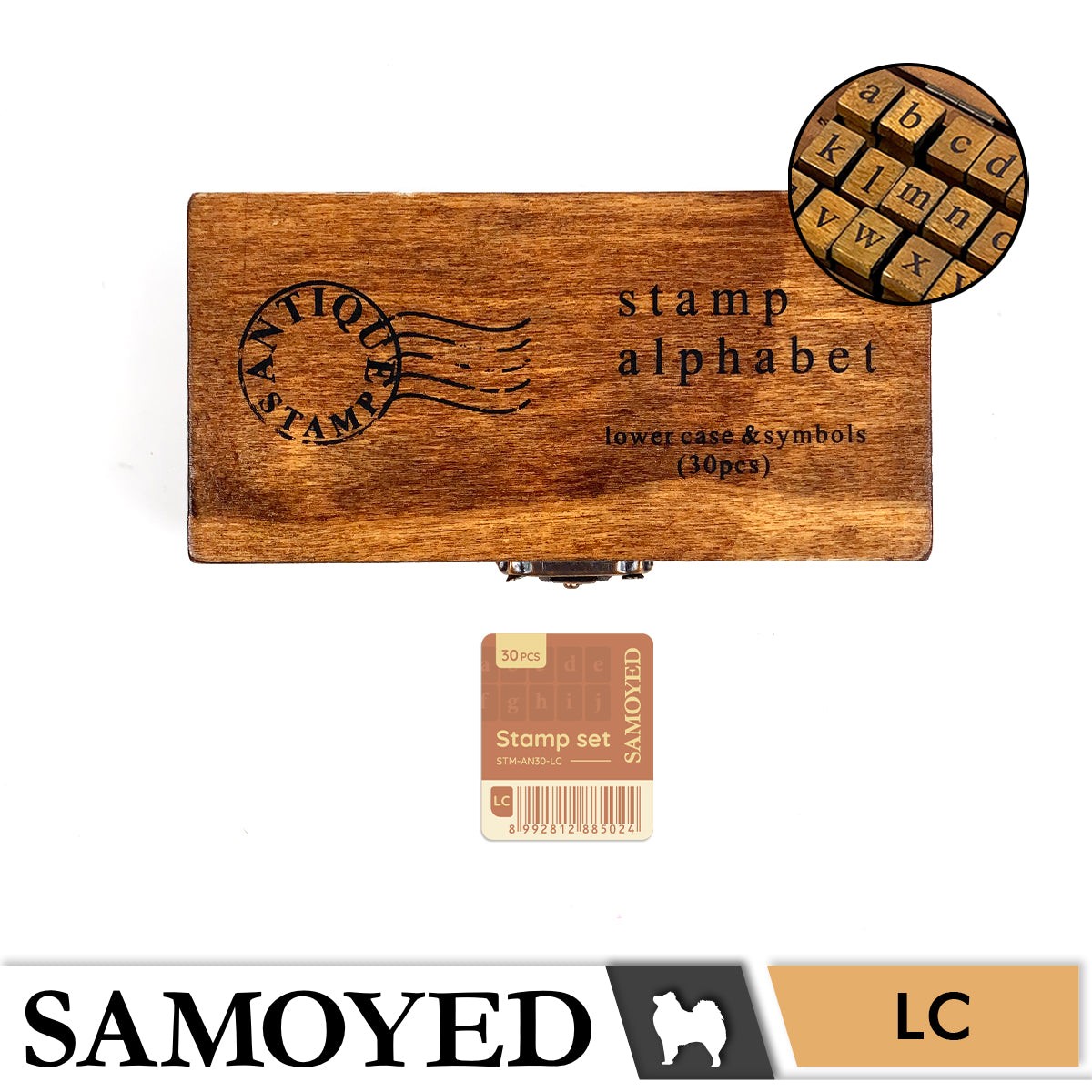 Stamp Set Samoyed STM-AN30