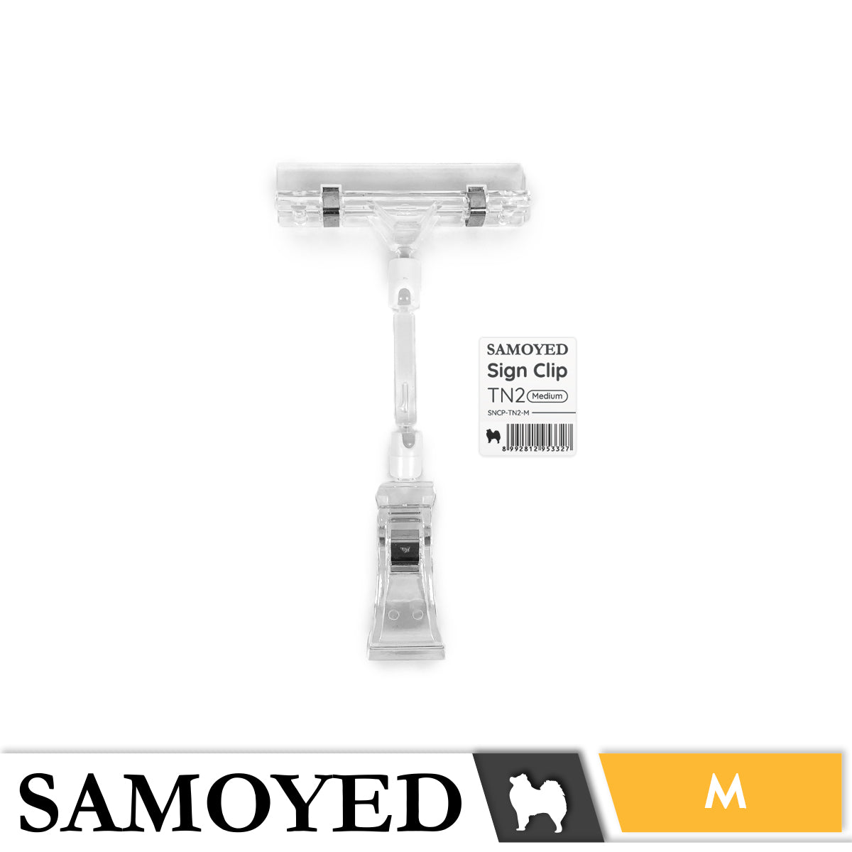 Sign Clip Samoyed SNCL-TN2
