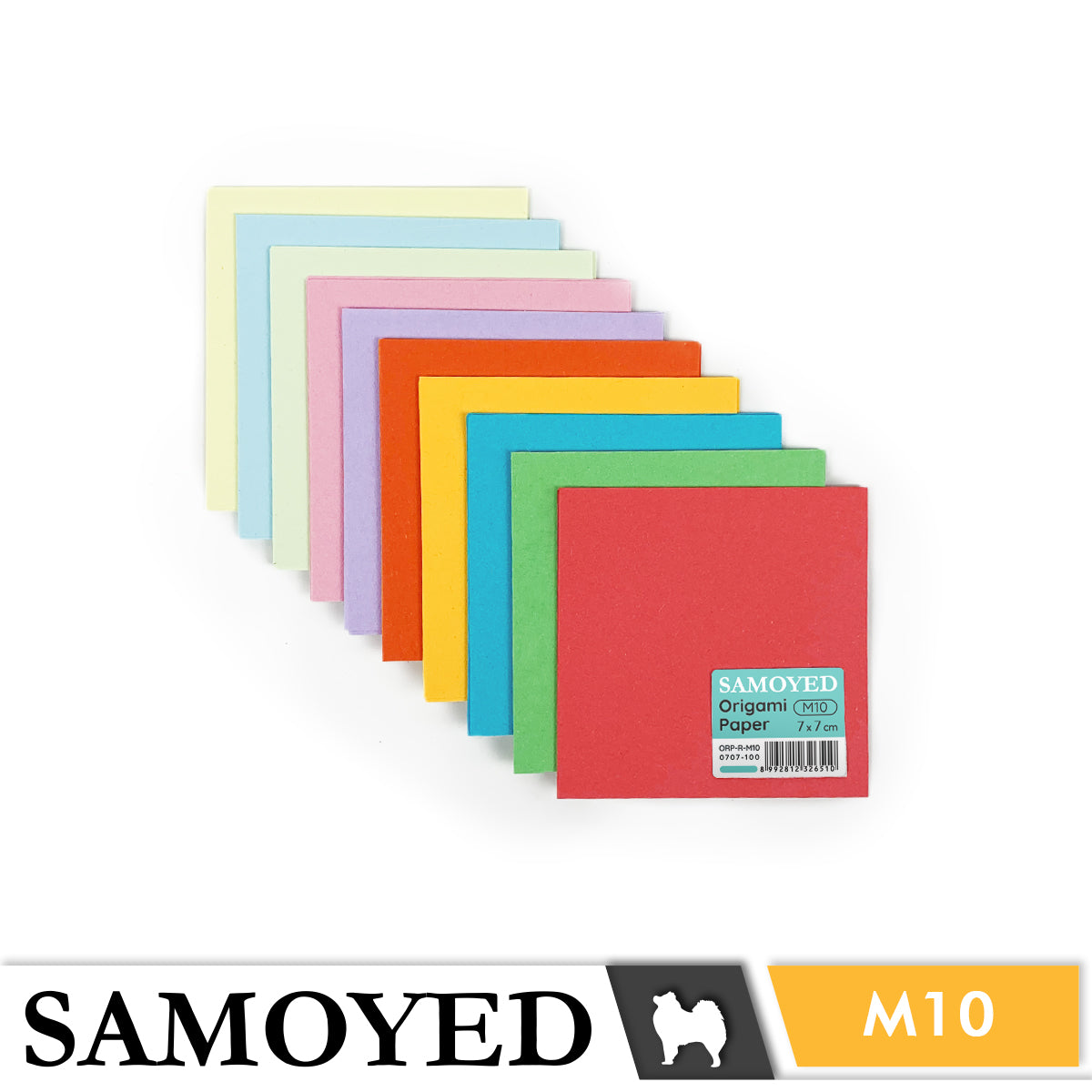 Origami Paper Samoyed ORP-R 7 x 7 cm 100 Sheets