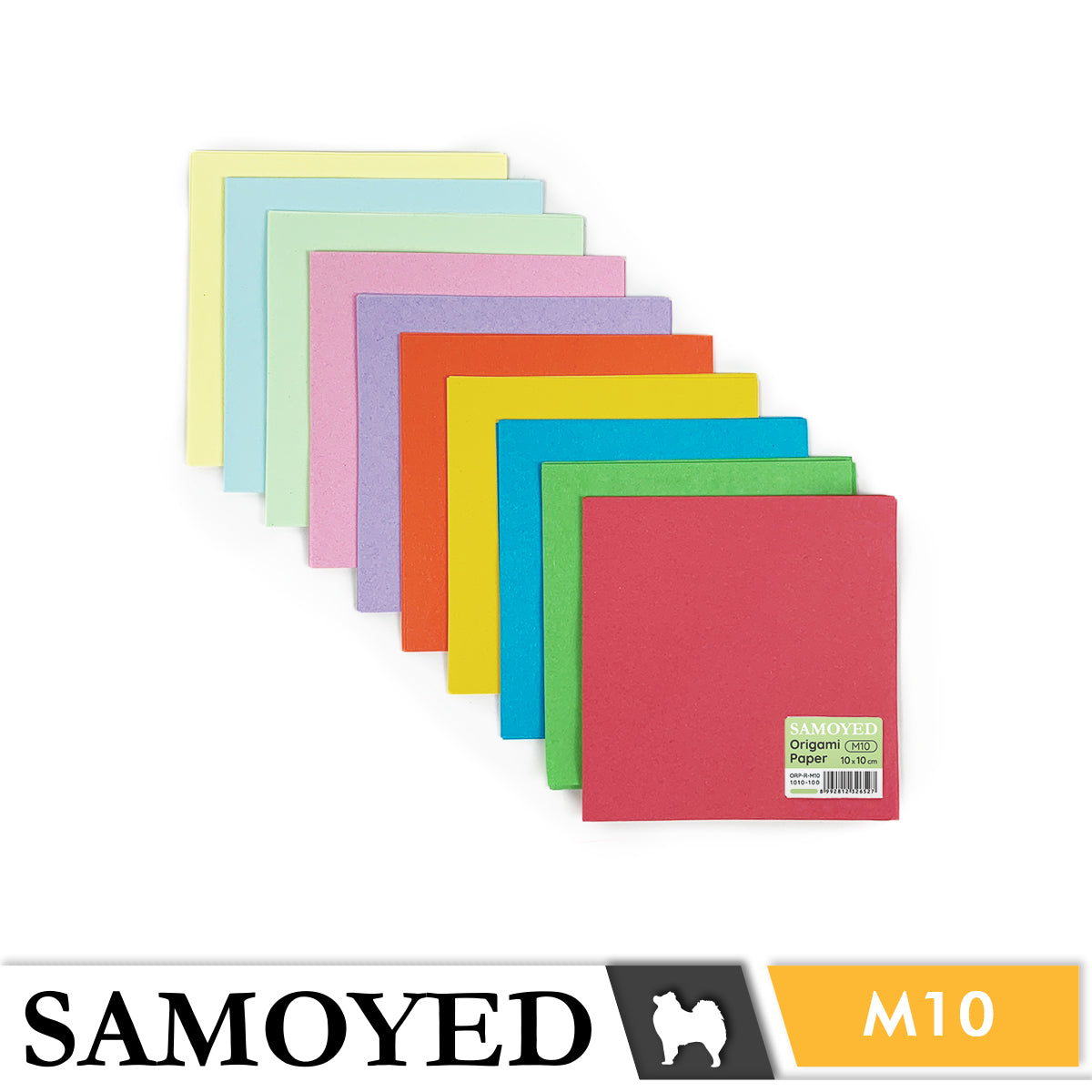 Origami Paper Samoyed ORP-R 10 x 10 cm 100 Sheets