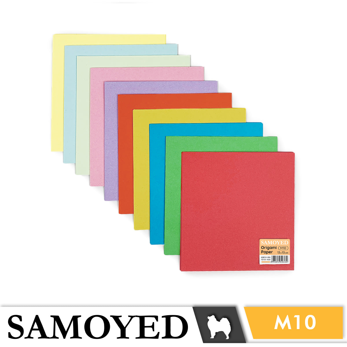Origami Paper Samoyed ORP-R 13 x 13 cm 100 Sheets
