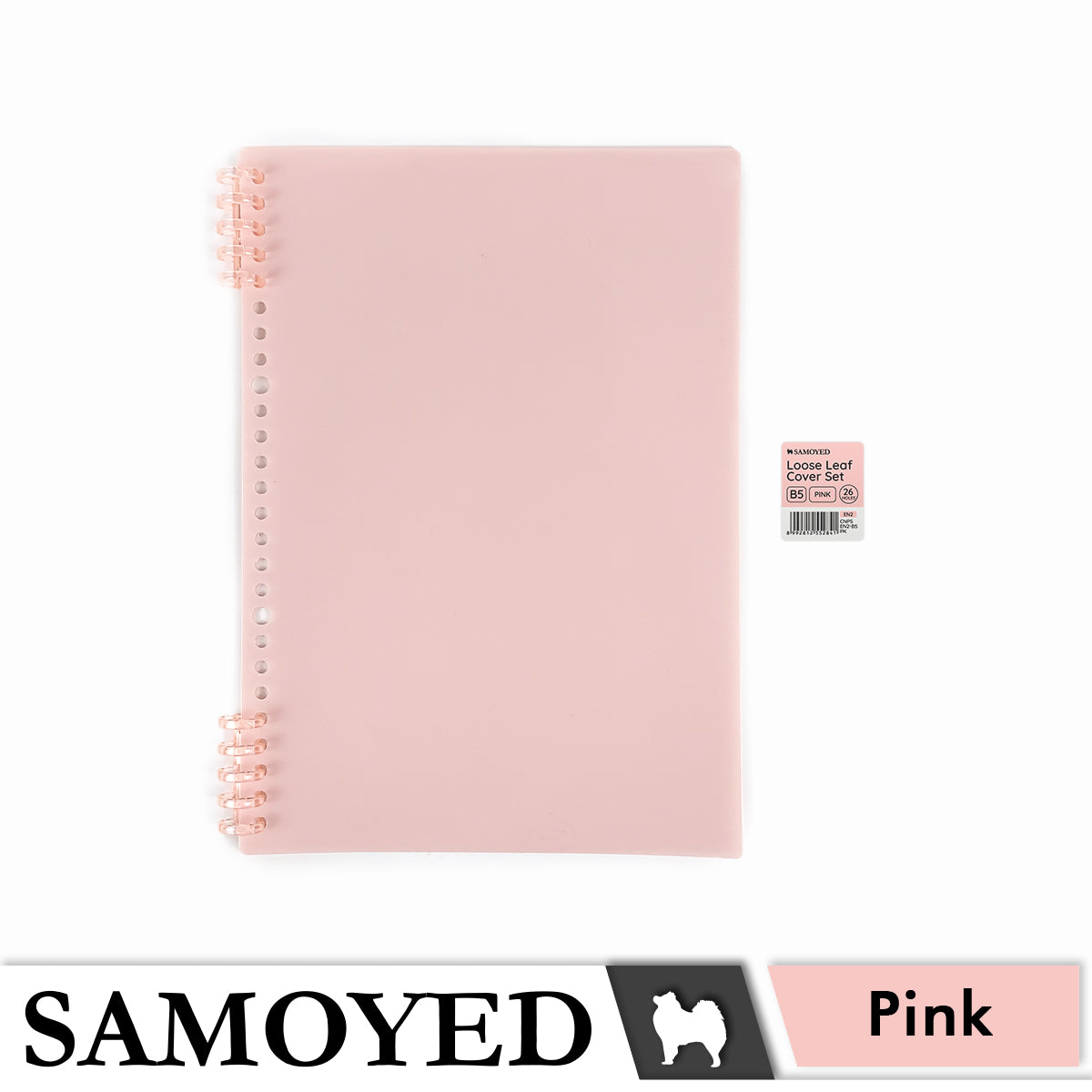 Loose Leaf Cover Set B5 Samoyed CNPS-EN2-B5