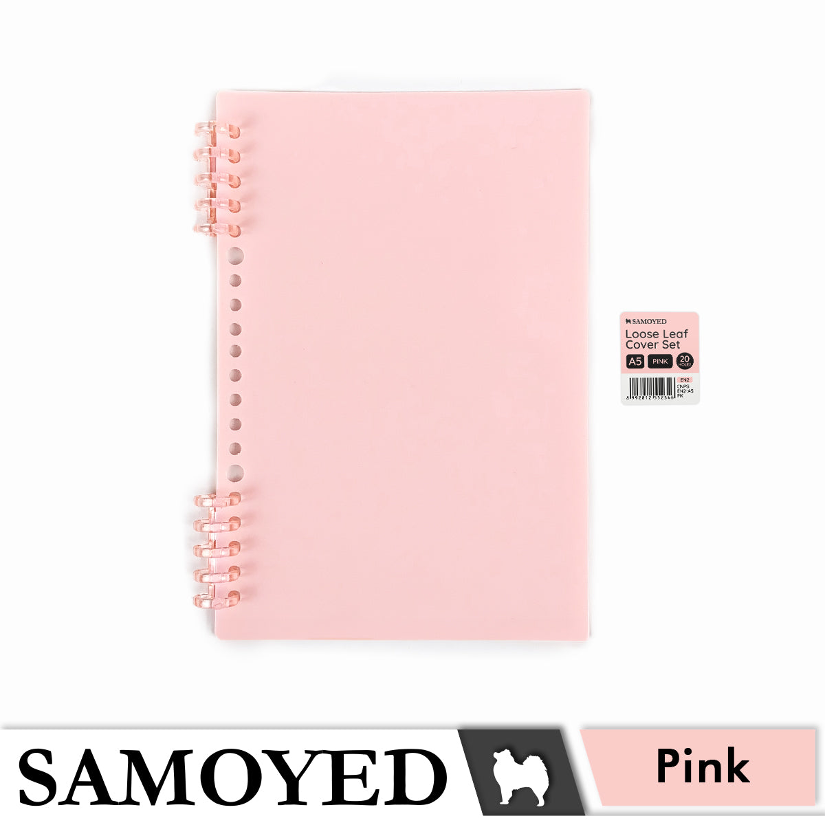 Loose Leaf Cover Set A5 Samoyed CNPS-EN2-A5