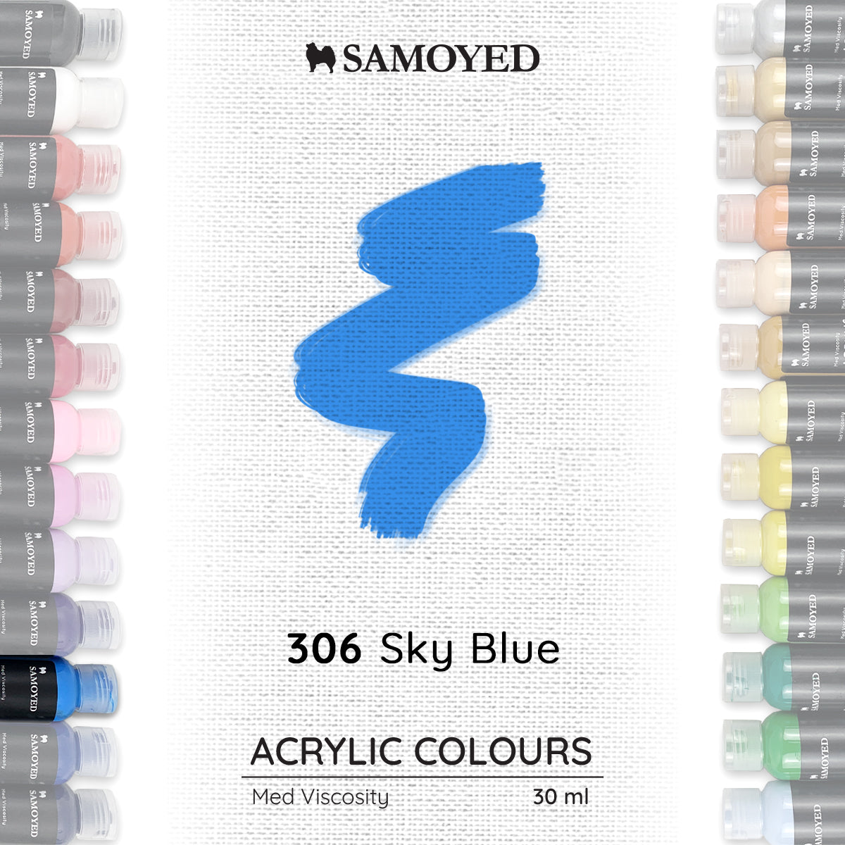 Acrylic Colour 30 ml Samoyed ACP-M