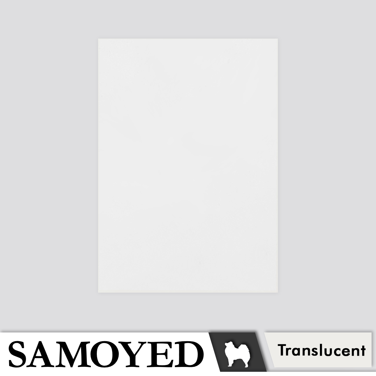 Shrinkable Plastic Sheet A5 Samoyed SPS-HT