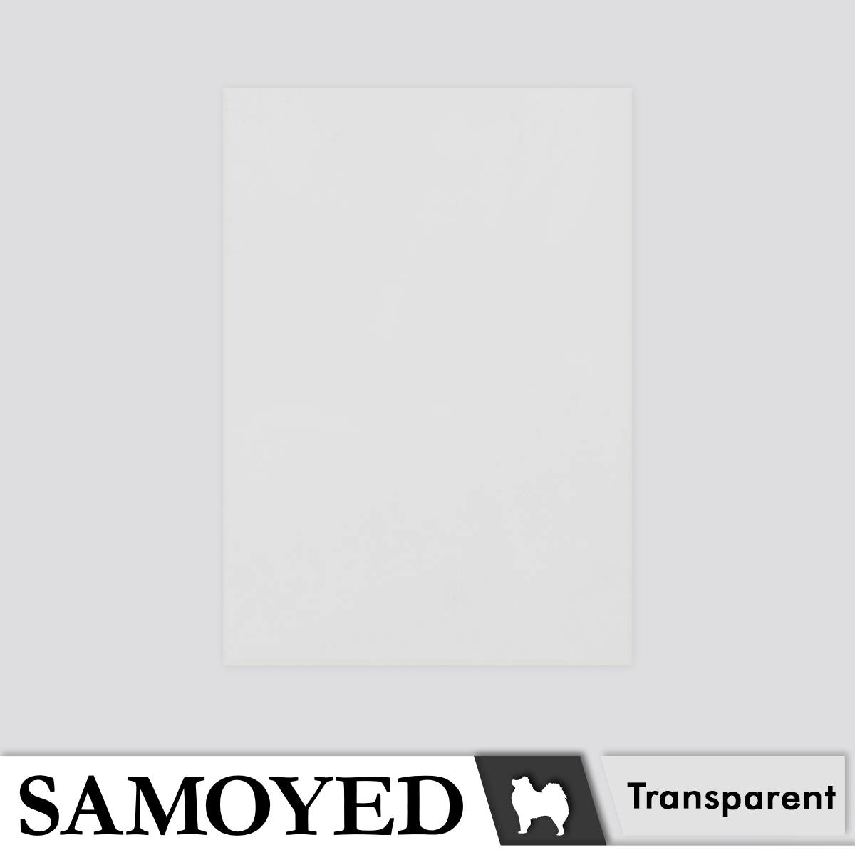 Shrinkable Plastic Sheet A5 Samoyed SPS-HT
