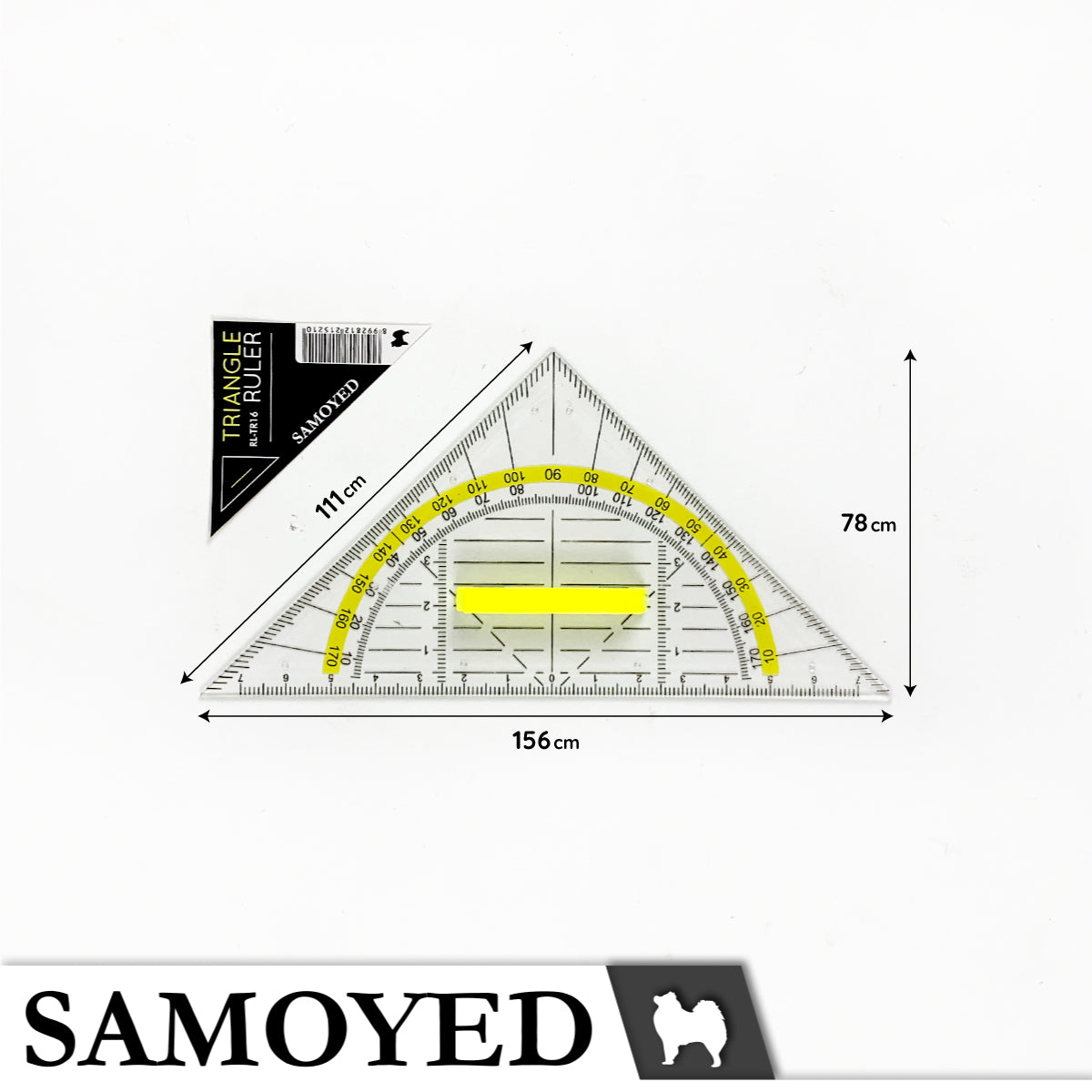 Triangle Ruler Samoyed RL-TR