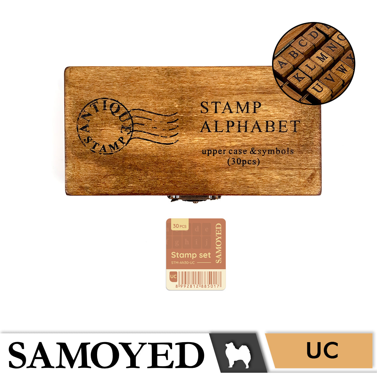 Stamp Set Samoyed STM-AN30