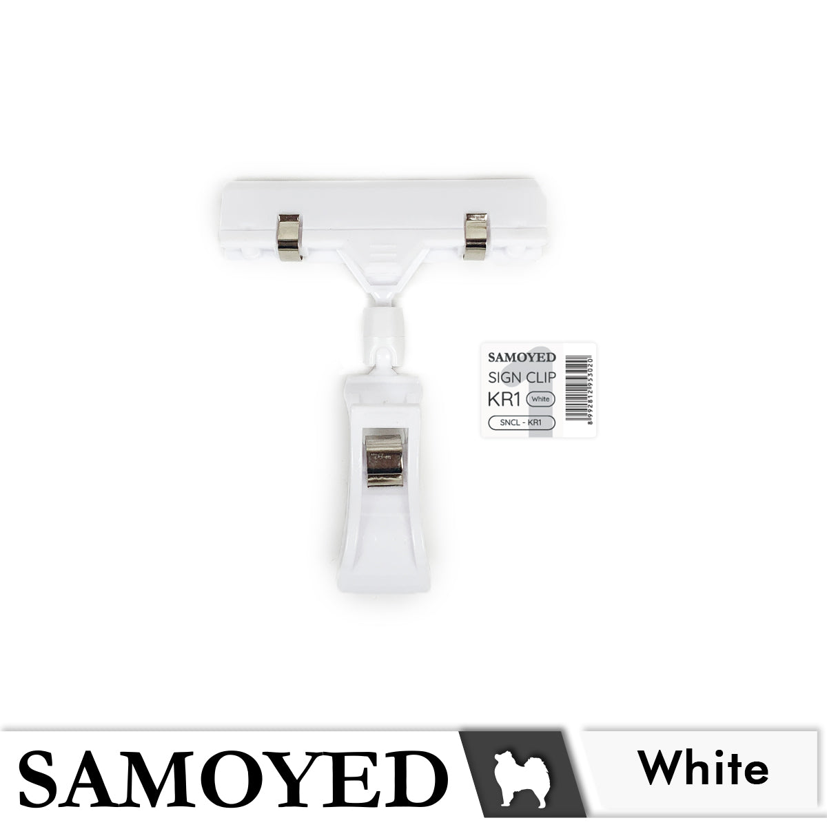 Sign Clip Samoyed SNCL-KR1