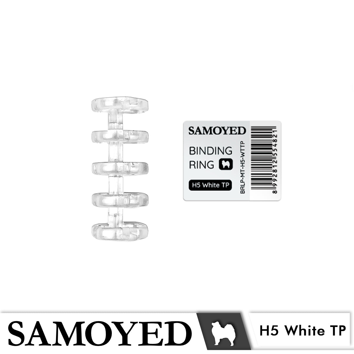 Binding Ring Samoyed BRLP-MT