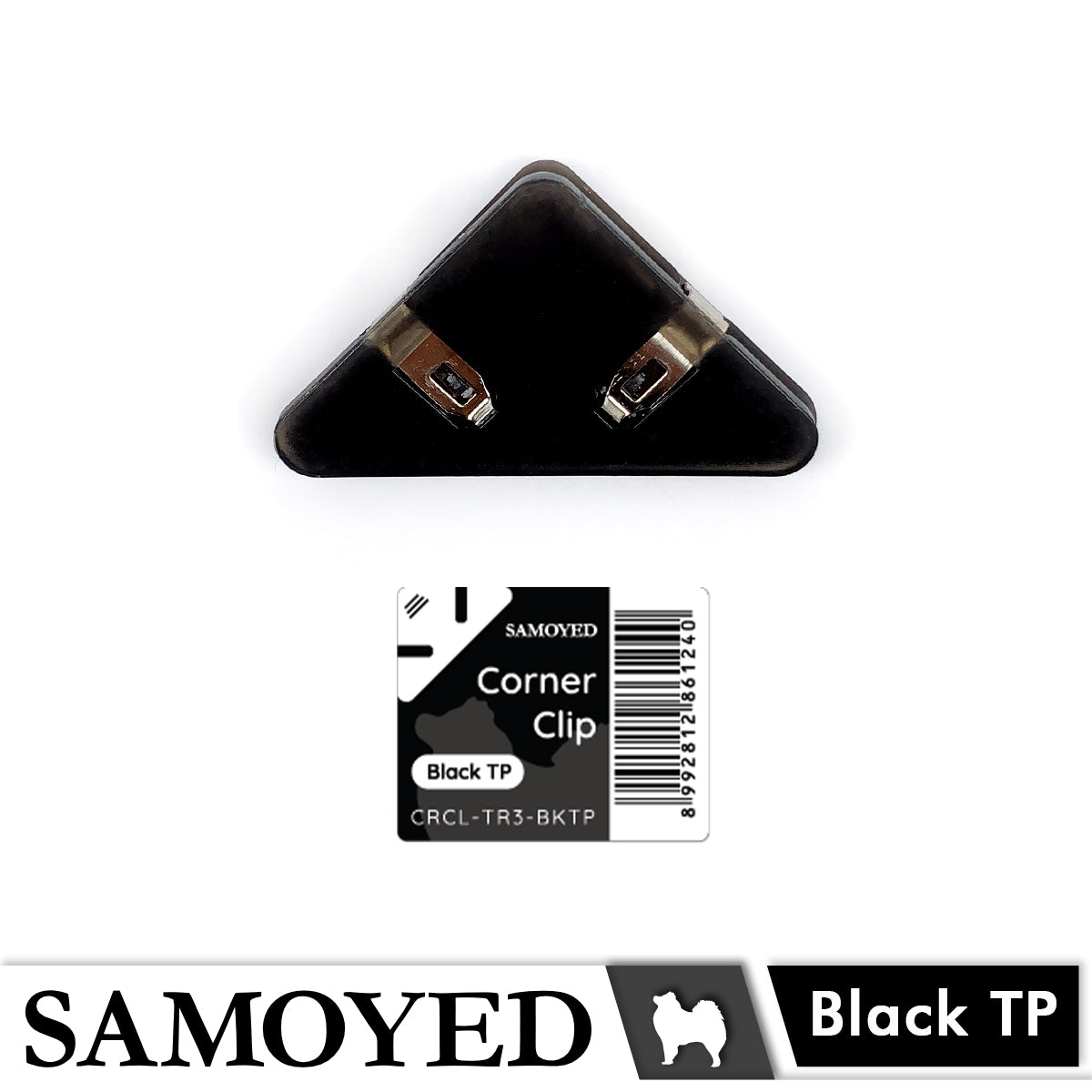 Corner Clip Samoyed CRCL-TR3