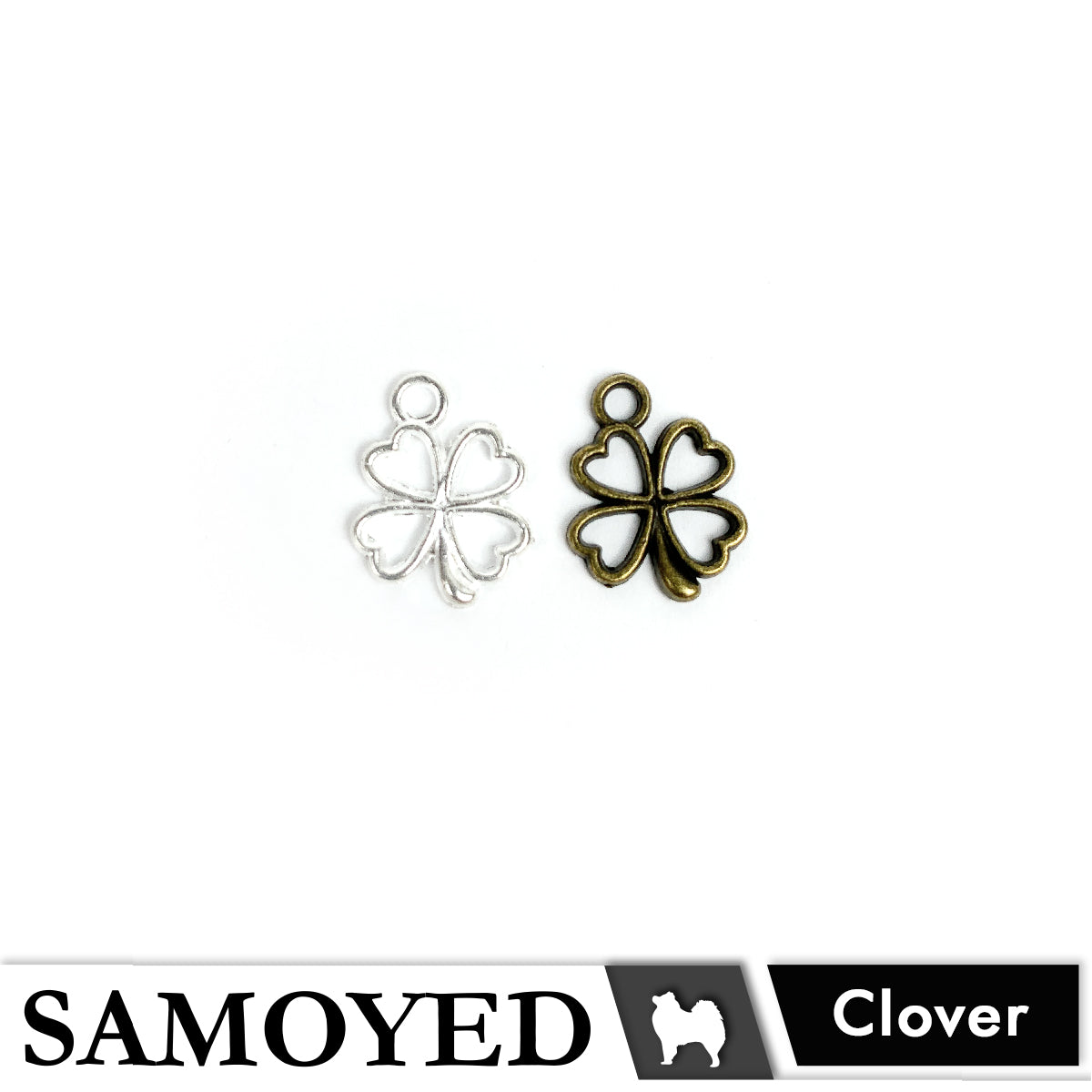 Accessory Charm Samoyed CHRM-PD-VG7 5 Pcs