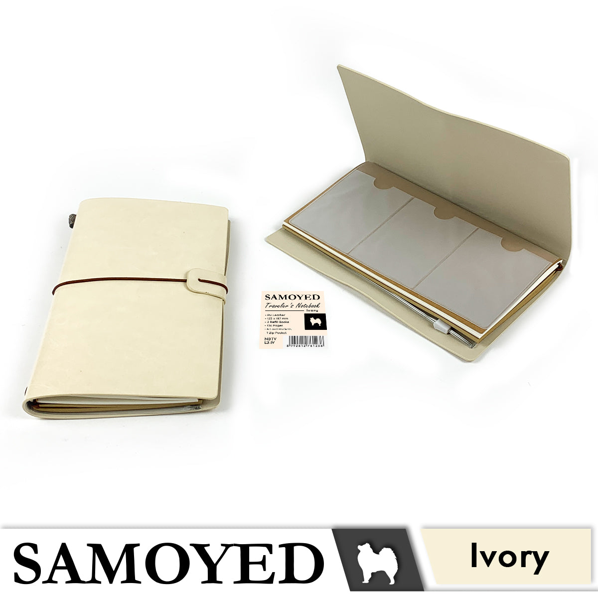 Traveler's Notebook Samoyed NBTV-L3