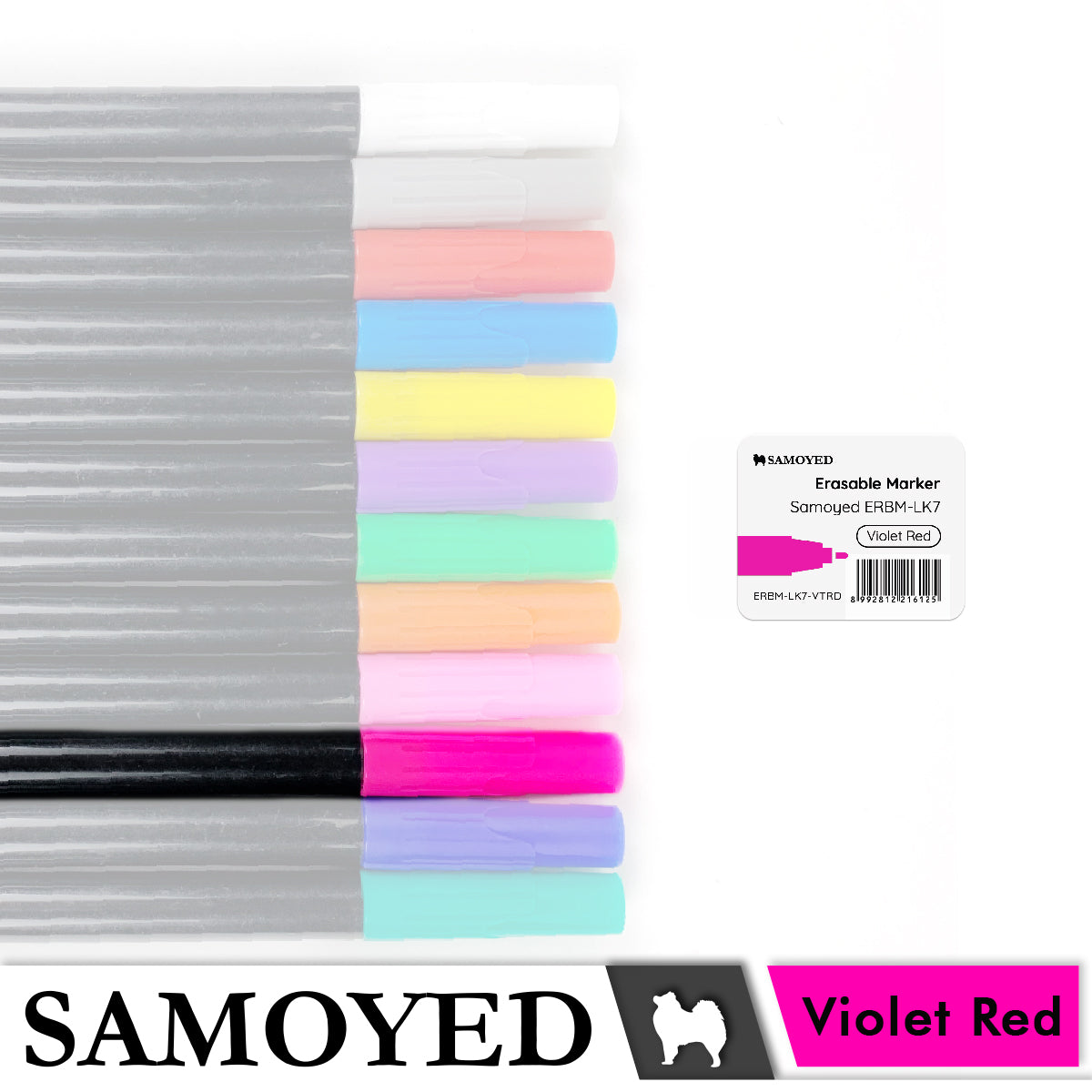 Erasable Marker Samoyed ERBM-LK7