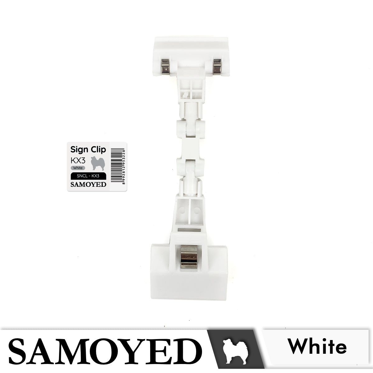 Sign Clip Samoyed SNCL-KX3