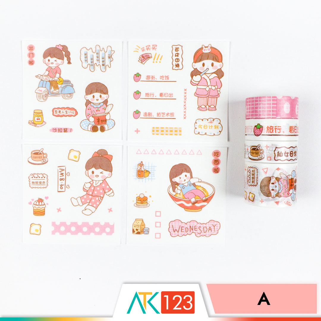 Washi Tape and Sticker Set XM20
