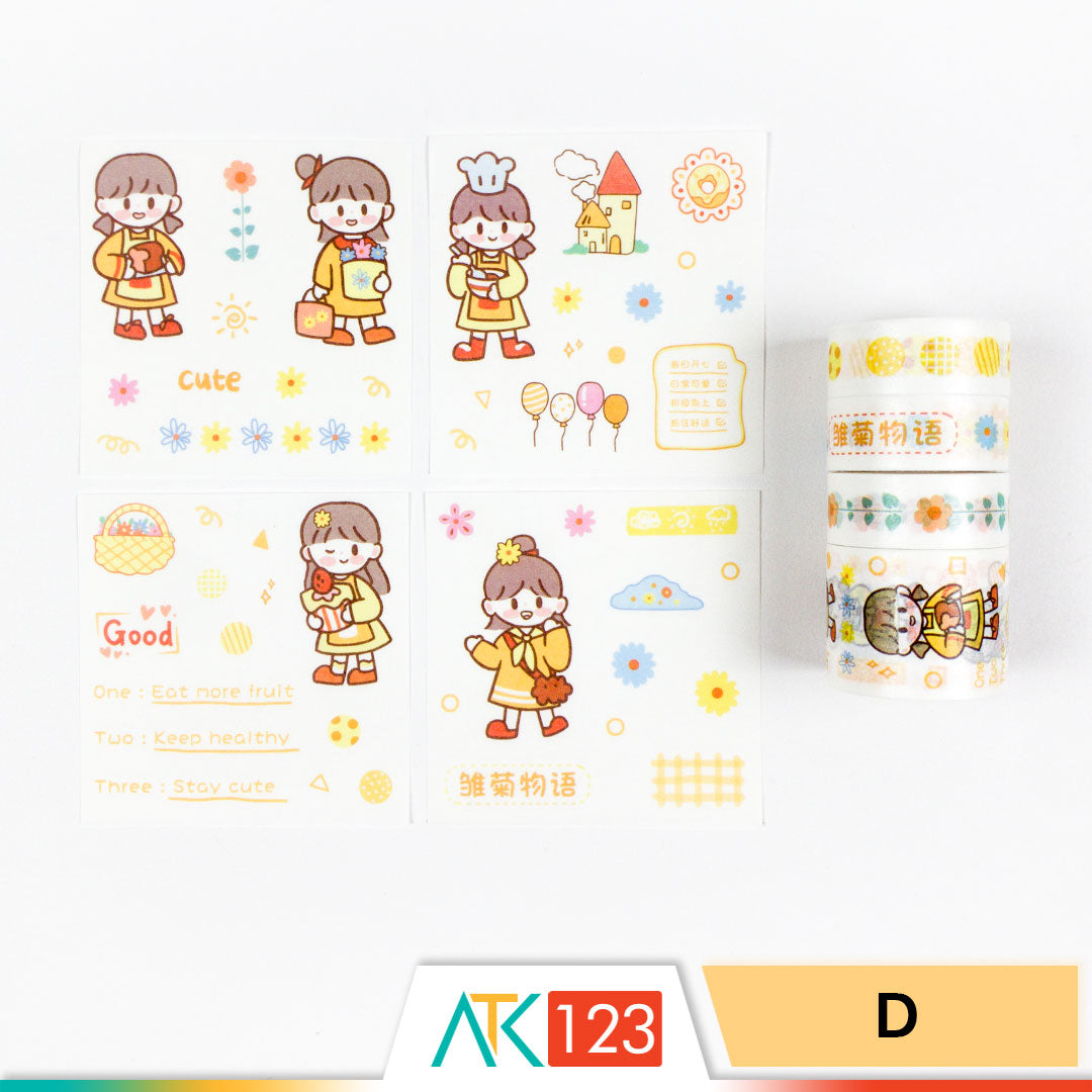 Washi Tape and Sticker Set XM20