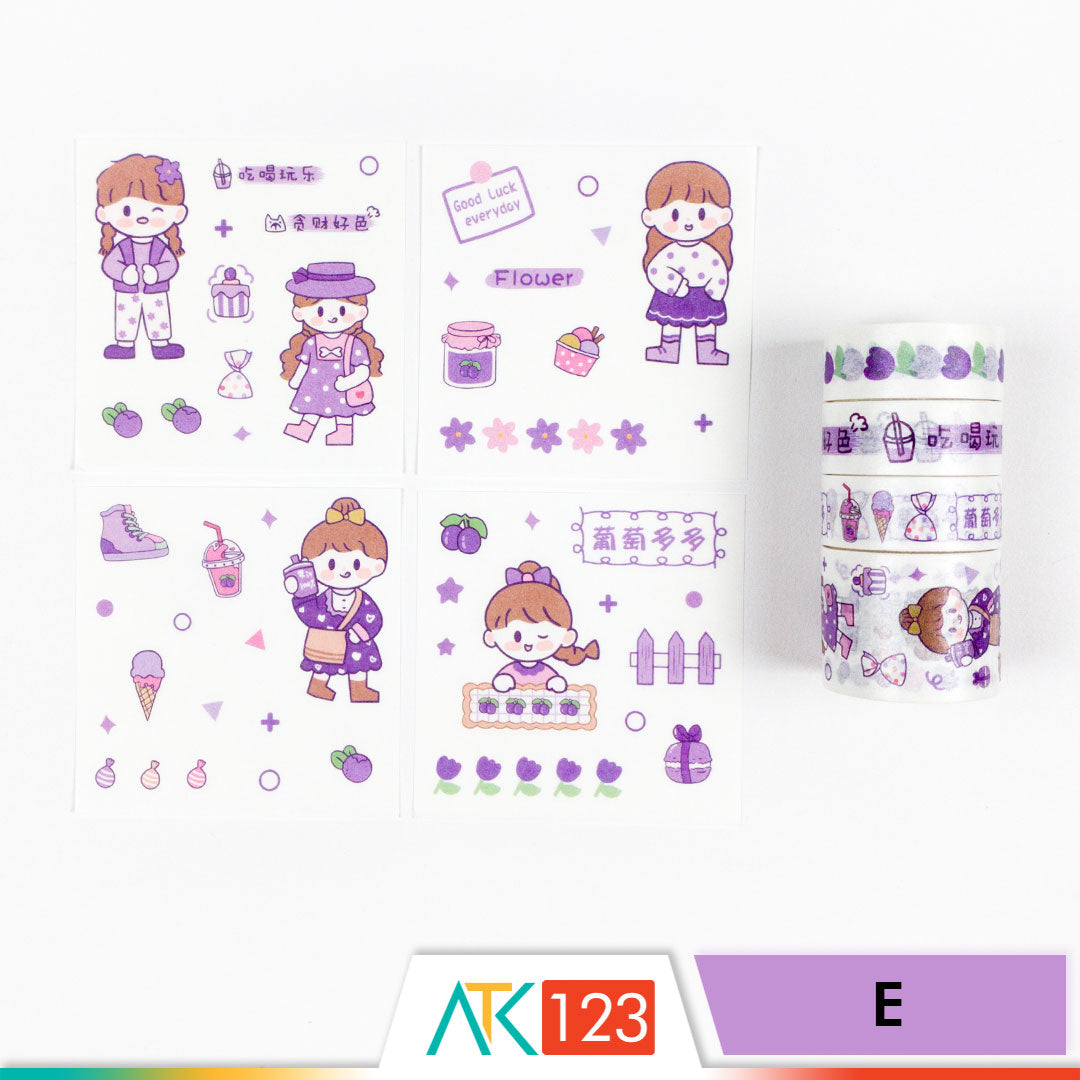 Washi Tape and Sticker Set XM20