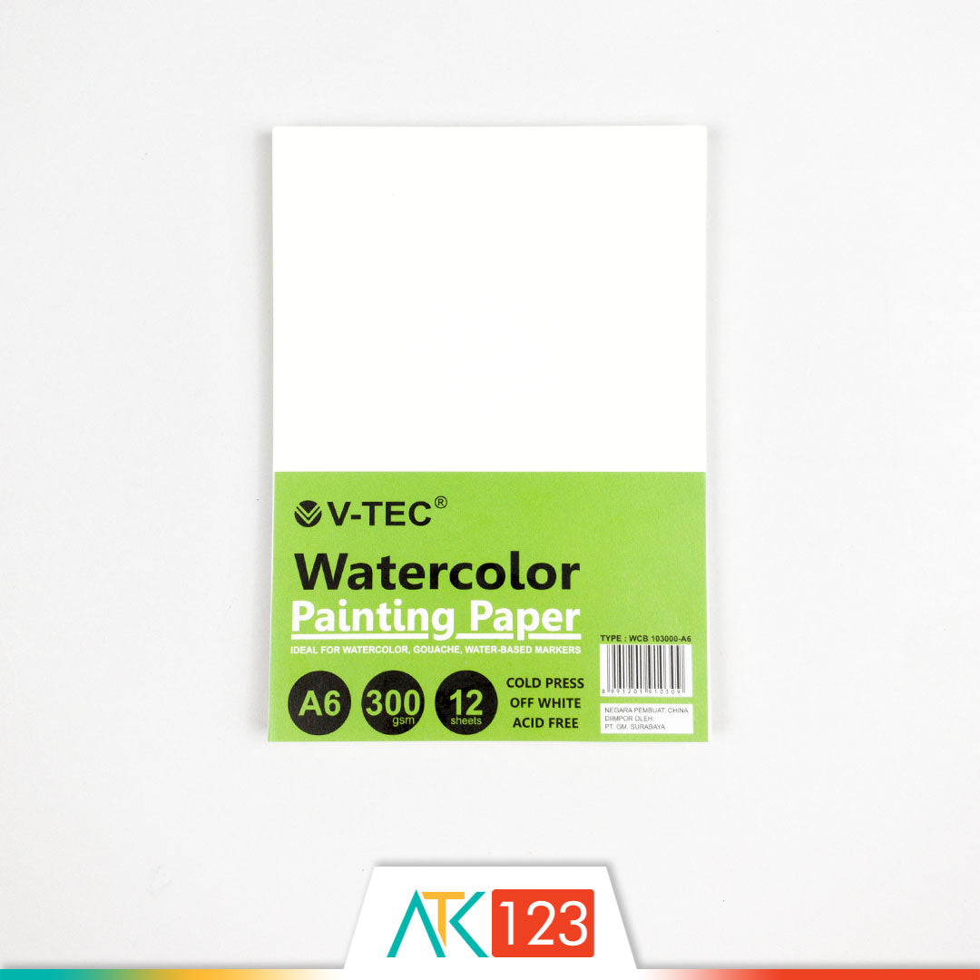 Watercolor Paper A6 V-Tec WCB 103000