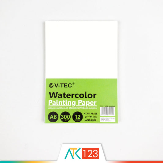 Watercolor Paper A6 V-Tec WCB 103000