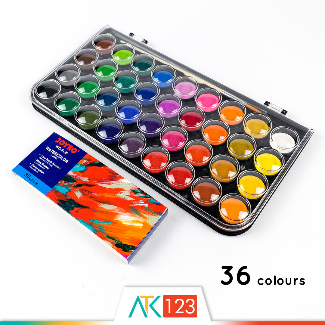 Watercolor Set Joyko WC-3-36