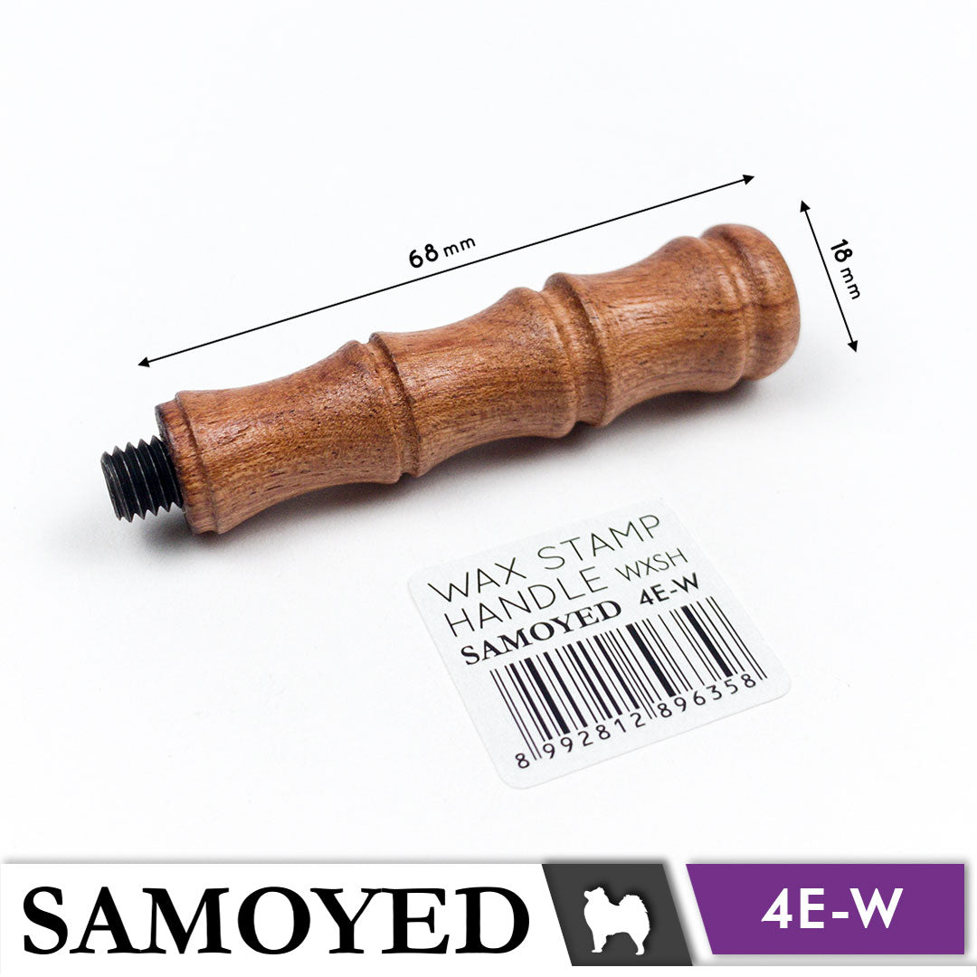 Wax Stamp Handle Samoyed WXSH