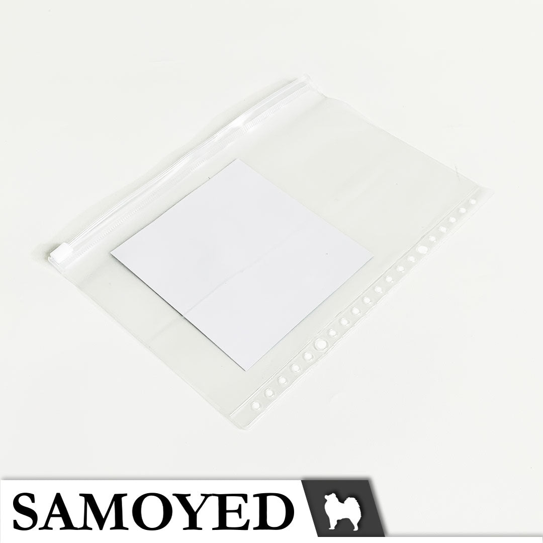 Zip Pocket for Binder Note A5 Samoyed ZPBN-11