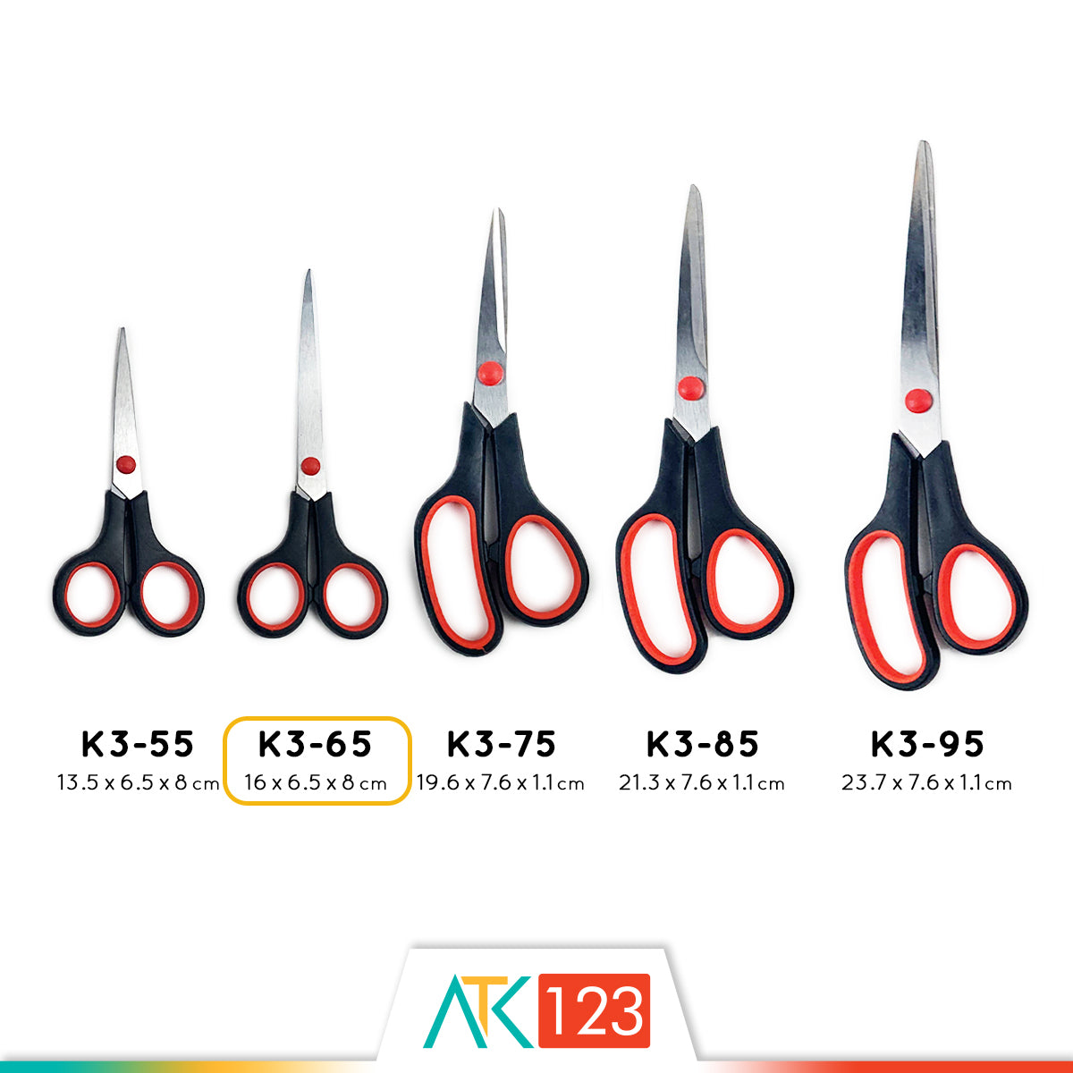 Scissors Samoyed SC-K3-65