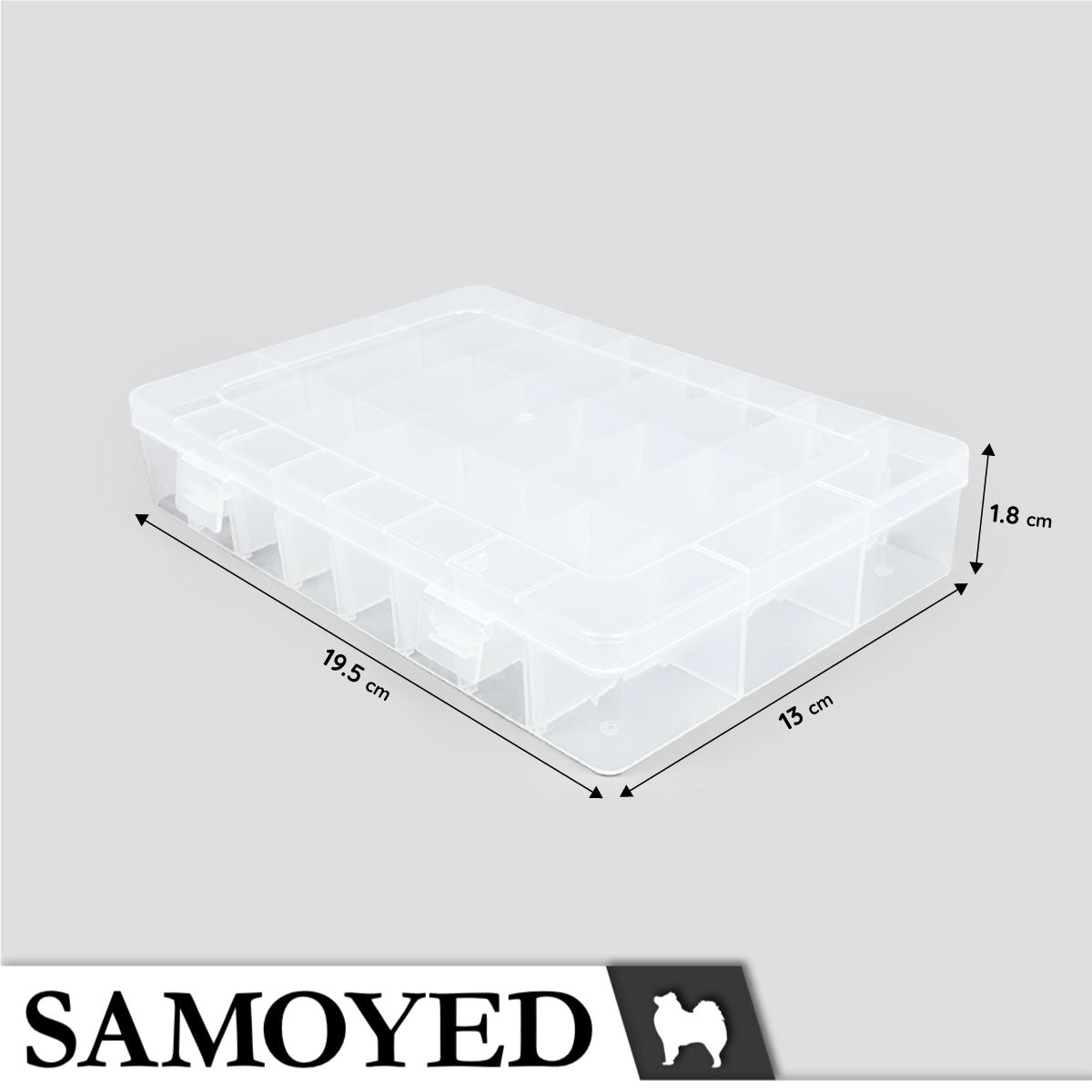 Plastic Box Samoyed G24-195M