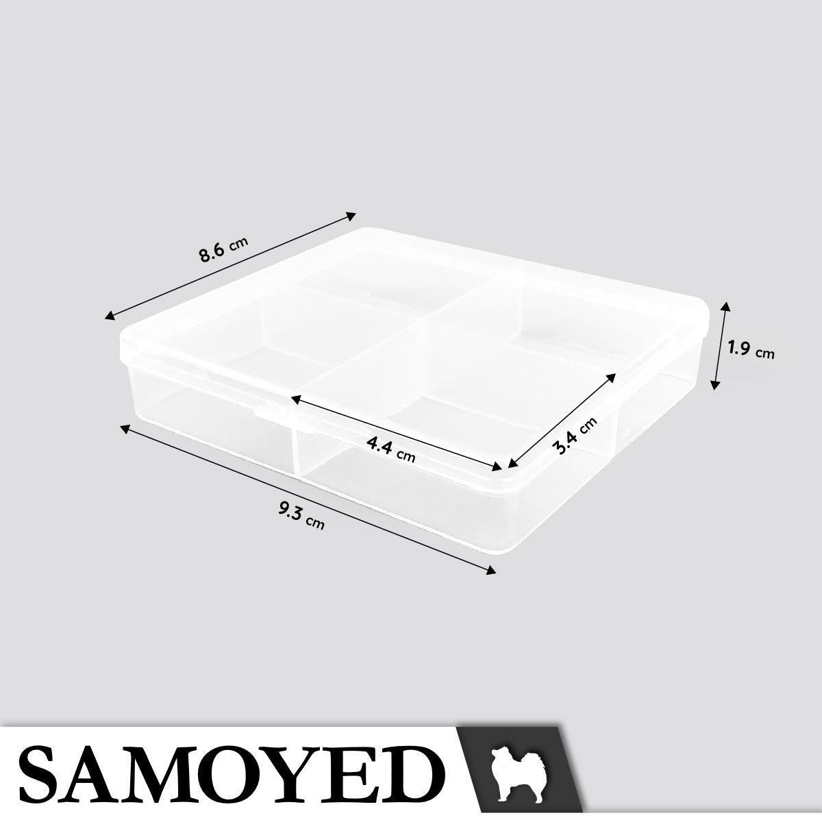 Plastic Box Samoyed F4-93