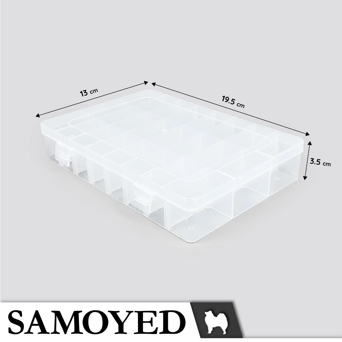 Plastic Box Samoyed G24-195M