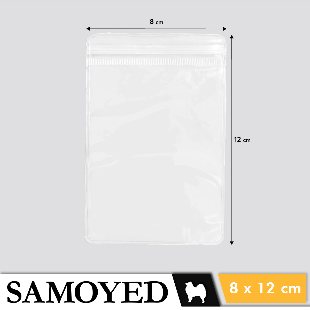 Plastic Zipper Bag Samoyed BZ-BI