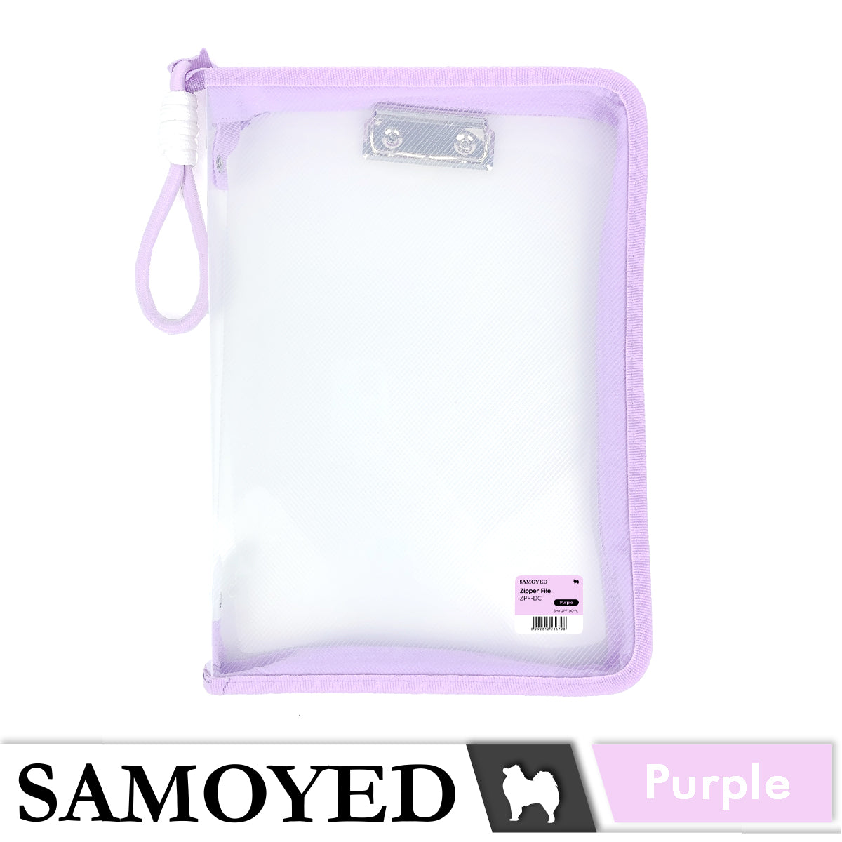 Zipper File Samoyed ZPF-DC