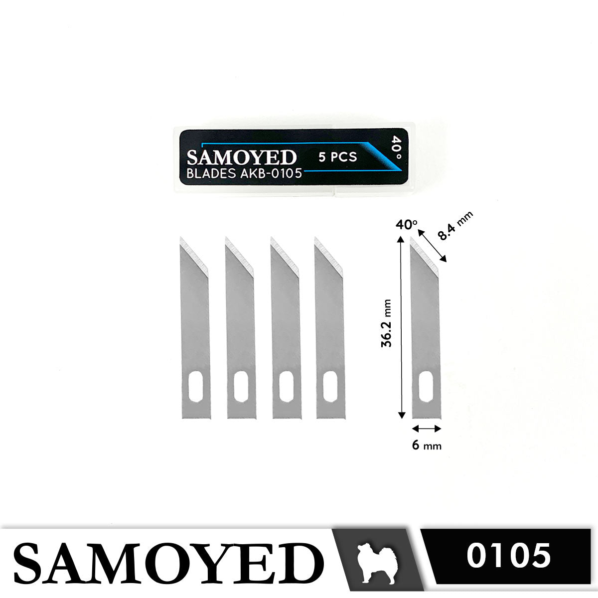 Art Knife Blades Samoyed AKB