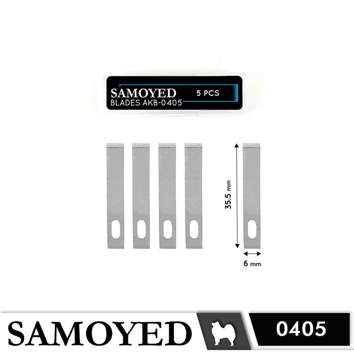 Art Knife Blades Samoyed AKB