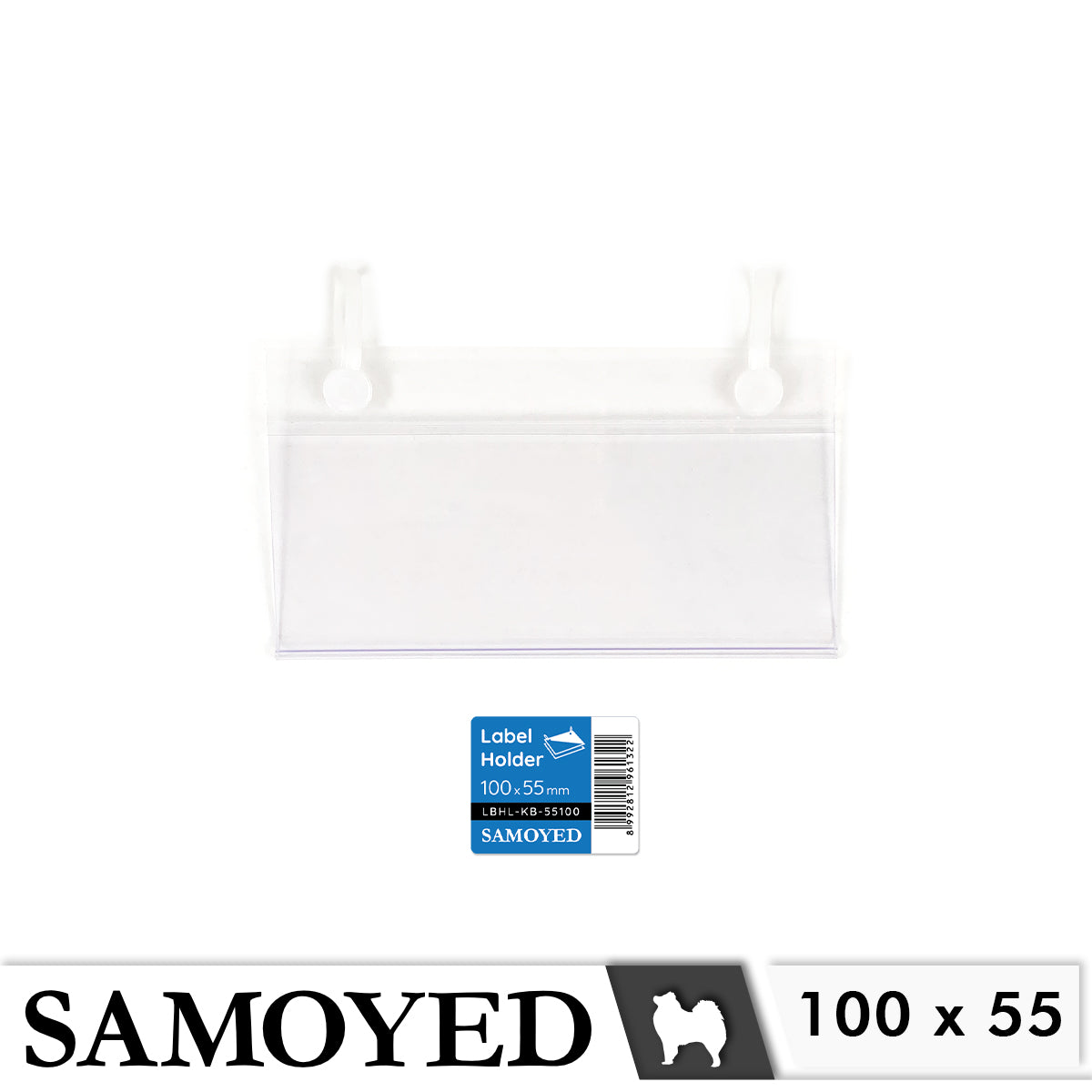 Label Holder Samoyed LBHL-KB